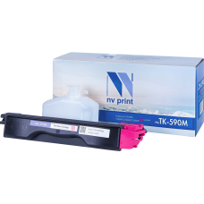 Тонер-картридж NV Print Kyocera TK-590 (пурпурный; FS-C2026MFP, C2126, C2526MFP, C2626, C5250DN, P6026cd) [NV-TK590M]