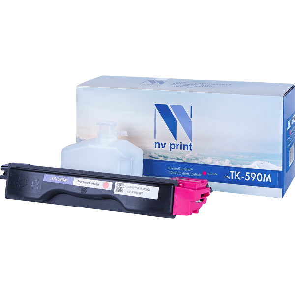 Тонер-картридж NV Print Kyocera TK-590 (пурпурный; FS-C2026MFP, C2126, C2526MFP, C2626, C5250DN, P6026cd)