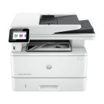 МФУ HP LaserJet Pro 4103fdw (лазерная, черно-белая, A4, 512Мб, 40стр/м, 1200x1200dpi, авт.дуплекс, 80'000стр в мес, RJ-45, USB, Wi-Fi)