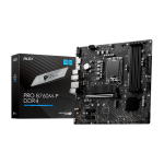 Материнская плата MSI PRO B760M-P DDR4 (SocketLGA1700, Intel B760, 4xDDR4, microATX, RAID SATA: 0,1,15,5)