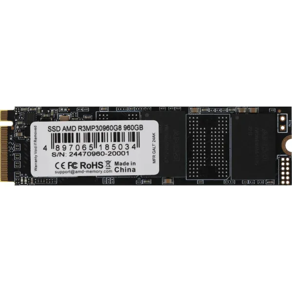 Жесткий диск SSD 960Гб AMD (2280, 3500/3100 Мб/с)