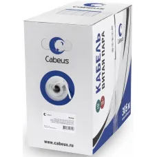 Cabeus UTP-4P-Cat.5e-SOLID-GY (305м, 5E) [UTP-4P-CAT.5E-SOLID-GY]