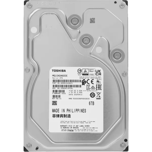 Жесткий диск HDD Toshiba Enterprise Capacity (3.5