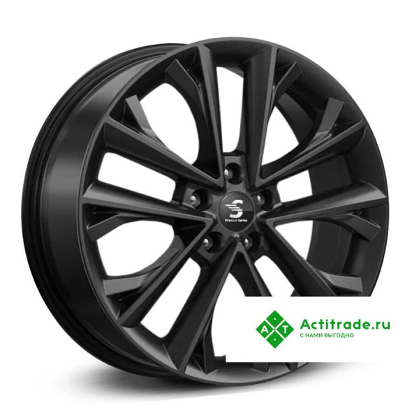 Premium Series КР012 Tiggo 7 Pro R18/7J PCD 5x108 ET 33 ЦО 60,1 черный глянцевый