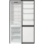 Холодильник Gorenje NRK6202EBXL4 (No Frost, A++, 2-камерный, объем 353:243/110л, 60x200x59.2см, черный)