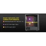 Корпус Azza FIGHTER (Midi-Tower, 2xUSB3.0)