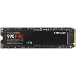 Жесткий диск SSD 1Тб Samsung 990 PRO (2280, 7450/6900 Мб/с, 1550000 IOPS, PCI-E, 1024Мб, для ноутбука и настольного компьютера)