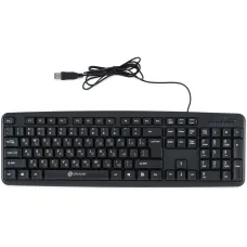 Клавиатура Oklick 130 M Multimedia Keyboard Black PS/2 (классическая мембранная, 104кл) [8136]