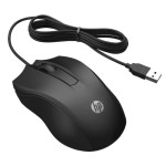 Мышь HP Wired Mouse 100 (кнопок 3, 1600dpi)