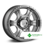 КиК Байконур R15/7J PCD 5x139,7 ET 20 ЦО 108,5 антрацитовый