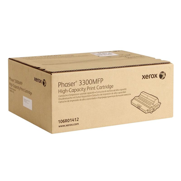 Тонер-картридж Xerox 106R01412 (черный; 8000стр; Ph 3300)