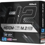 Материнская плата ASRock H610M-H2/M.2 D5 (SocketLGA1700, Intel H610, 2xDDR5, microATX)