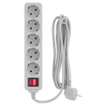 Сетевой фильтр PC Pet AP01006-3-BK (3м, 5xEURO, 1,5кВт, 7А)