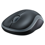 Мышь Logitech Wireless Mouse M185 Grey-Black USB (радиоканал, кнопок 3, 1000dpi)