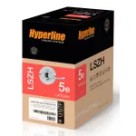 Hyperline UUTP4-C5E-S24-IN-LSZH-GY-305 (Без разъемов, Без разъемов, медь электролитическая отожженная (bc), 305м)