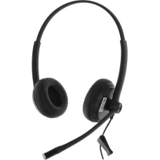Гарнитура Yealink YHS34 Dual (оголовье, с проводом, 0.9м, накладные, RJ9) [YHS34 Dual]