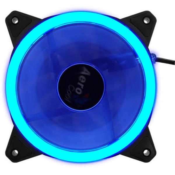 Кулер для корпуса Aerocool Rev Blue (15,1дБ, 120x120x25мм, 3-pin)