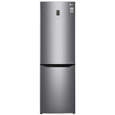 Холодильник LG GA-B419SL (No Frost, A+, 2-камерный, объем 354:230/124л, инверторный компрессор, 595x1 907x655см, графит) Холодильник LG GA-B419SL (No Frost, A+, 2-камерный, объем 354:230/124л, инверторный компрессор, 595x1 907x655см, графит)