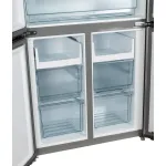 Холодильник Бирюса CD 466 I (No Frost, A, 3-камерный, Side by Side, объем 450:297/153л, инверторный компрессор, нержавеющая сталь)