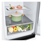 Холодильник LG GA-B509LQYL (No Frost, A+, 2-камерный, объем 419:292/127л, инверторный компрессор, 595x2 030x682см, белый)