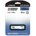 Жесткий диск SSD 240Гб Kingston (2280, 4500/400 Мб/с, 18000 IOPS, PCIe 4.0 x4 (NVMe))