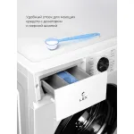 Стиральная машина Lex LWM06010BLIDsmall(фронтальная средняя, класс стирки/отжима/э.потребления: A/A/A+++ , макс: 6кг, 1000 об/мин, инвертер, 59.5x85x40см, белый)