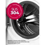 Стиральная машина Lex LWM06010WIDsmall(59.5x85x40см, фронтальная, макс:6кг, 1000об/мин, белый)