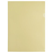 Папка-уголок Бюрократ Pastel EPAST/YEL (A4, пластик, толщина пластика 0,18мм, желтый) [EPAST/YEL]