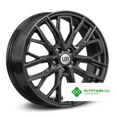 Wheels UP Up109 R18/7J PCD 5x114,3 ET 52 ЦО 54,1 черный глянцевый