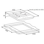 Варочная поверхность Weissgauff HGG 451 BGh