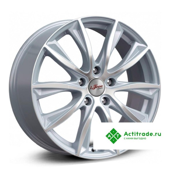 IFree Каzaнтип R18/7.5J PCD 5x114,3 ET 50 ЦО 67,1 серебристый