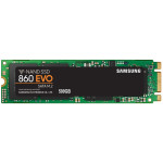 Жесткий диск SSD 500Гб Samsung 860 EVO Series (M.2, 550/520 Мб/с, 88000 IOPS, SATA-III, 1024Мб, для ноутбука и настольного компьютера)