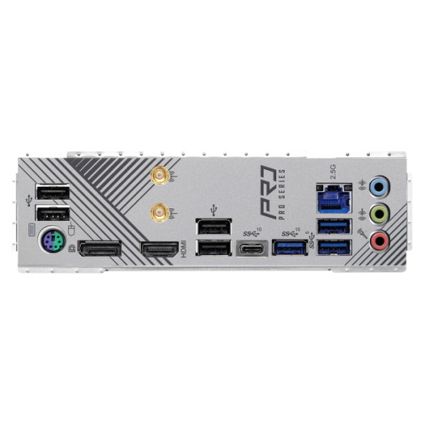 Материнская плата ASRock Z790 PRO RS WIFI (LGA1700, Intel Z790, 4xDDR4 DIMM, ATX, RAID SATA: 0,1,15,5)