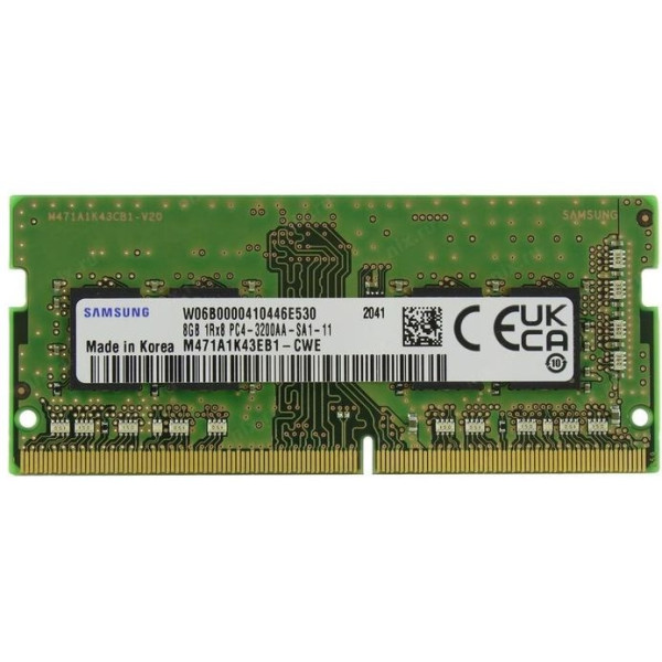 Память SO-DIMM DDR4 8Гб 3200МГц Samsung (25600Мб/с, CL22, 260-pin, 1.2 В)