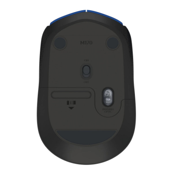 Мышь Logitech M171 Wireless Mouse Grey-Black USB (радиоканал, кнопок 3, 1000dpi)