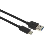 Кабель Buro (USB 3.0 A(m), USB Type-C (m), 1,8м, 3A)
