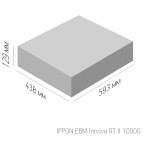 ИБП Ippon Innova RT II 10000 (с двойным преобразованием, 10000ВА, 10000Вт, 4xIEC 320 C13 (компьютерный))