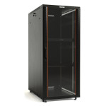 Шкаф коммутационный напольный Hyperline TTB-2266-AS-RAL9004 (22U, 600x1166x600мм, IP20, 800кг)