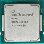 Процессор Intel Celeron G5905 (3500MHz, LGA1200, L3 4Mb, Intel UHD Graphics 610)