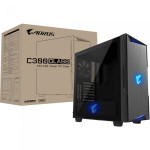 Корпус Gigabyte AORUS C300 Glass Black (Full-Tower, 3xUSB3.0, 2x120мм)