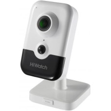 Камера видеонаблюдения Hikvision DS-I214(B) (IP, внутренняя, кубическая, поворотная, 2Мп, 2-2мм, 1920x1080, 25кадр/с)