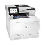 МФУ HP Color LaserJet Pro MFP M479fnw (лазерная, цветная, A4, 512Мб, 27стр/м, 600x600dpi, 50'000стр в мес, RJ-45, USB, Wi-Fi)