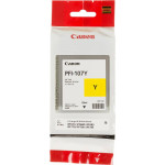 Чернильный картридж Canon PFI-107Y (желтый; 130стр; 130мл; iP F680, 685, 780, 785)
