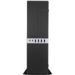 Корпус Foxline FL-203 300W Black (Slim-Desktop, 300Вт, 4xUSB3.0, 1x80мм)