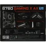 Материнская плата Gigabyte B760 GAMING X AX (LGA1700, Intel B760, 4xDDR5 DIMM, ATX, RAID SATA: 0,1,10,5)