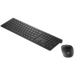 Клавиатура и мышь HP и 4CE99AA Wireless Keyboard and Mouse 800 Black USB (радиоканал, классическая мембранная, 104кл, светодиодная, кнопок 3)