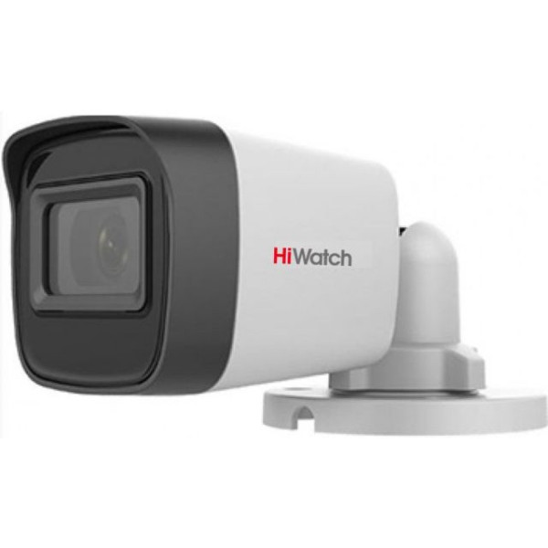 Камера видеонаблюдения HiWatch DS-T500 (С) (3.6 MM) (аналоговая, поворотная, уличная, цилиндрическая, 5Мп, 3.6-3.6мм, 2560x1944, 20кадр/с)
