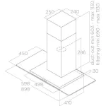 Вытяжка Elica Flat GLASS IX/A/60