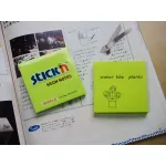 Блок самоклеящийся Hopax 21167 (бумага, зеленый, 76x76мм, 100листов, 70г/м2)