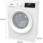 Стиральная машина Gorenje W3D2A854ADS(60x85x54см, фронтальная, макс:8кг, с сушкой, 1400об/мин, защита от протечек, белый)
